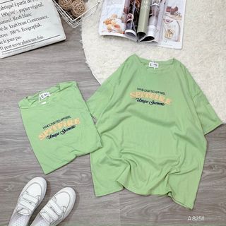 Áo thun hình 2 mặt trước sau, hàng QC