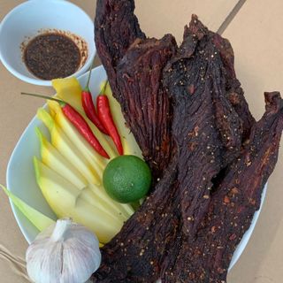 Thịt trâu gác bếp tây bắc
