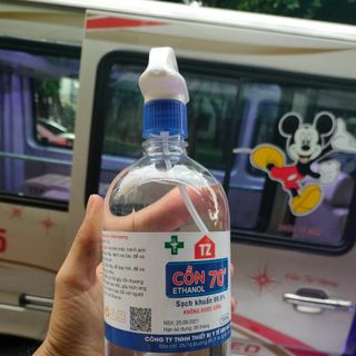 CHAI 1 LÍT CỒN Y TẾ 70 ĐỘ