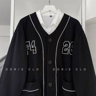 Áo khoác cardigan nỉ ngoại logo in nổi F4 26 siêu đẹp
