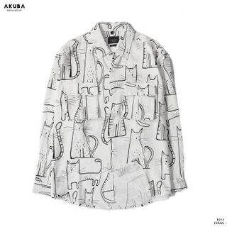 ÁO SƠ MI TAY DÀI AKUBA - B313