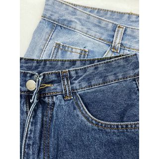 Quần Jeans Nữ Ống Rộng dáng suông lưng cao Siêu Hot Trend 2021 [Ảnh thật]
