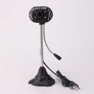 Webcam sắc nét chân cao có mic HD 720p