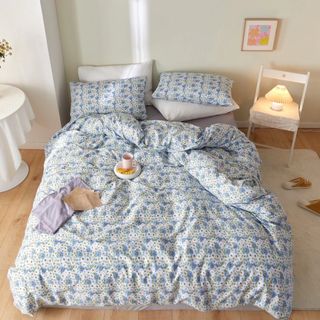 Bộ Chăn Ga Gối Cotton Living Mềm Mát