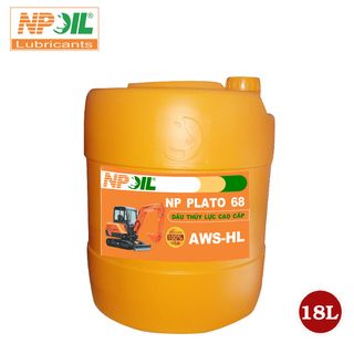 DẦU THỦY LỰC NP PLATO 68 – AWS-HL NPOIL (CAN 18 LÍT) giá sỉ