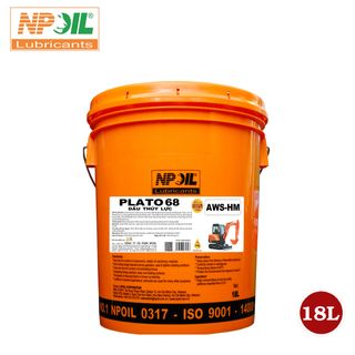 DẦU THỦY LỰC NP PLATO 68 – AWS-H M NPOIL (XÔ 18 LÍT) giá sỉ