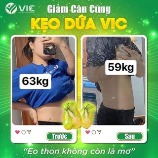 Kẹo dứa giảm cân 100% chính hãng