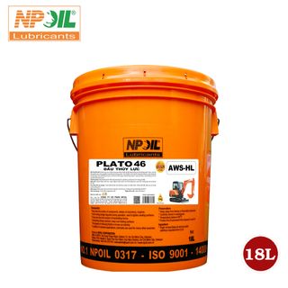 DẦU THỦY LỰC NP PLATO 46 – AWS-HL NPOIL (XÔ 18 LÍT) giá sỉ