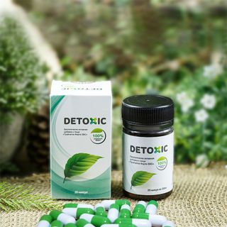 Viên uống Detoxic của Nga diệt ký sinh trùng, diệt hôi miệng, cải thiện tiêu hóa