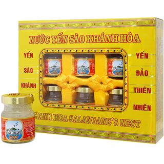 YẾN SÀO KHÁNH HÒA HỘP 6 LỌ