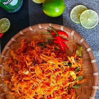Khô gà lá chanh/ bơ tỏi 200g