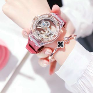 Đồng hồ cơ nữ Guou 8221