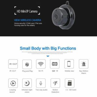 Camera mini wifi v380