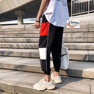 Quần jogger mặc nhà thể thao đi chơi chất da cá