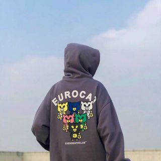Áo hoodie in ERUCA7 form dưới 70kg không lem màu