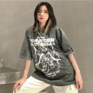 Áo thun cotton Hades Thunder Storm form 70kg