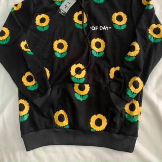Áo hoodie bông cúc form dưới 70kg không lem màu