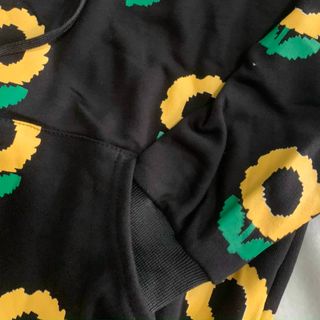 Áo hoodie bông cúc form dưới 70kg không lem màu