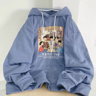 Áo Hoodie logo in nổi unfluid studio form dưới 70kg thun nỉ ngoại mềm mịn