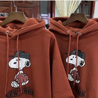 Áo hoodie chống nắng tránh mưa chất thun nỉ ngoại hình logo in hoạt hình cún form dưới 70kg tay phồng cánh dơi
