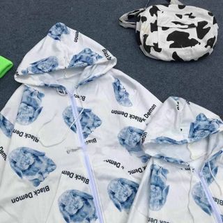 Áo hoodie in 3D con chó form dưới 70kg không lem màu.