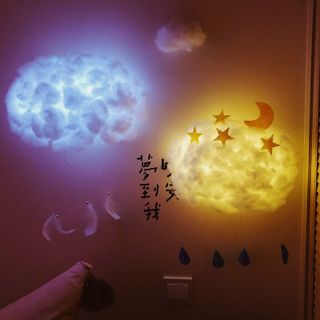 ĐÈN NGỦ BÓNG LED HÌNH ĐÁM MÂY