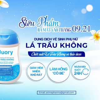 Dung dịch vệ sinh phụ nữ lá trầu không Juory 180ml
