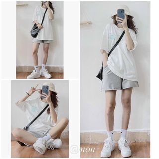 Quần ống rộng chất thun da cá mềm mịn