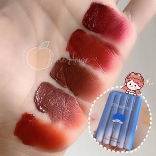 Set 5 cây son kem lì DANMOLU nội địa trung