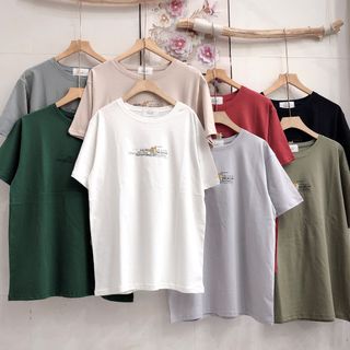 Áo thun qc ôm lô giá rẻ chỉ 40/50k.
