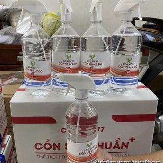 Cồn 70 độ VIP 77 1000ml (vòi xịt)