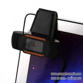 Webcam HD 720p kèm micro tiện dụng