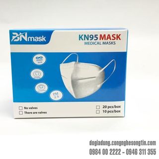 Khẩu trang KN95 5 lớp kháng khuẩn (20 cái/hộp)