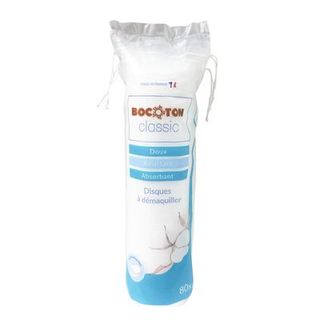 Bông tẩy trang Bocoton Pháp 80 miếng