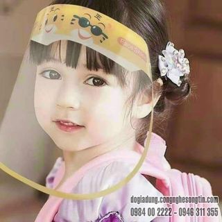 Kính che mặt, bảo hộ an toàn cho bé, dây kèm xốp