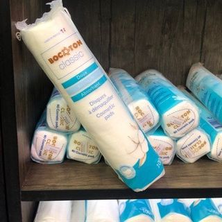 Bông tẩy trang Bocoton Pháp xanh 100miếng