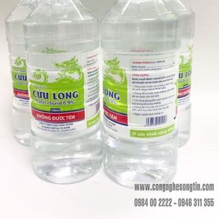 Nước muối sinh lý CL 1000ml