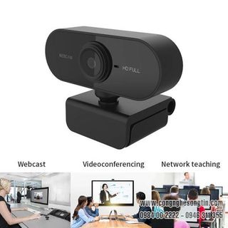 Webcam Full HD 1080p có mic