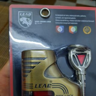 Khóa đĩa chống trộm xe máy Lead