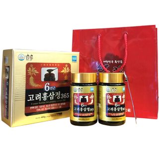 CAO HỒNG SÂM 365 HÀN QUỐC HỘP 2 LỌ