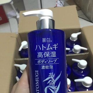 Sữa tắm Hatomugi Xanh( mẫu mới )