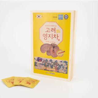 Trà Linh chi Hàn Quốc Hôp/ 100 gói (Korean Linhzhi Tea)