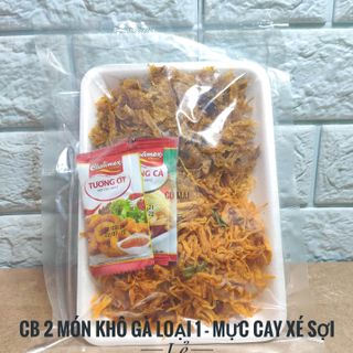 CB 2 loại khô Gà - Mực giá sỉ