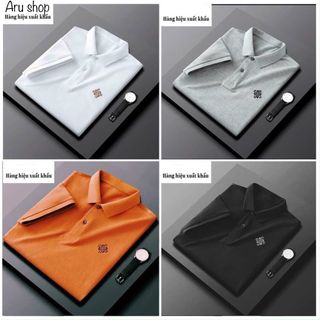 Áo thun polo nam ngắn tay cổ bẻ vải cotton co dãn thoáng mát giá sỉ