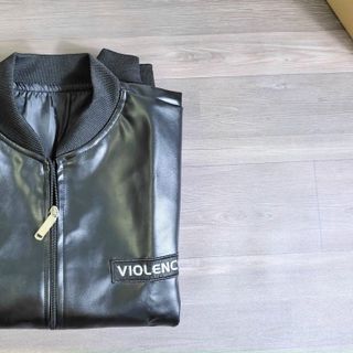 Áo khoác da violence cá tính