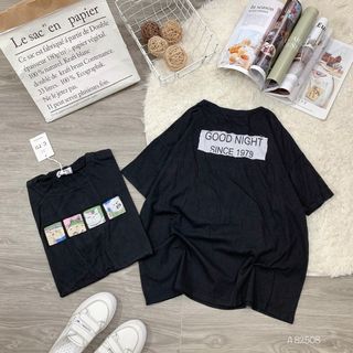 Áo thun hình 2 mặt hàng Qc
