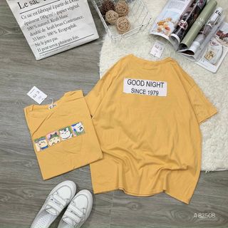 Áo thun hình 2 mặt hàng Qc