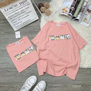 Áo thun hình 2 mặt hàng Qc