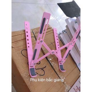 Giá đỡ LAPTOP, MACBOOK, IPAD bằng nhựa có thể điều chỉnh được độ cao, đế tản nhiệt laptop, đế kê laptop