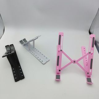 Giá đỡ LAPTOP, MACBOOK, IPAD bằng nhựa có thể điều chỉnh được độ cao, đế tản nhiệt laptop, đế kê laptop